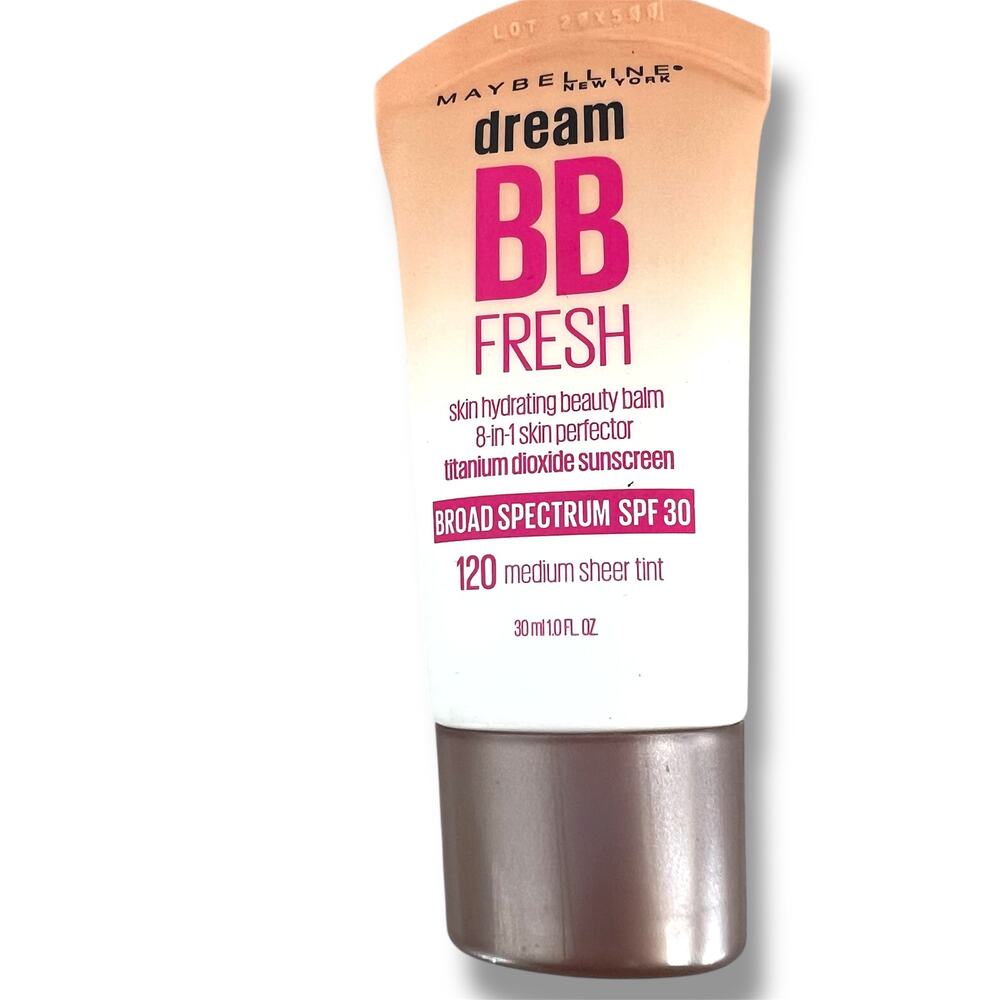 MAYBELLINE BB Fresh 8 In 1 Skin Perfector SPF30 1 FL.OZ  #120 Medium Sheer Tint
